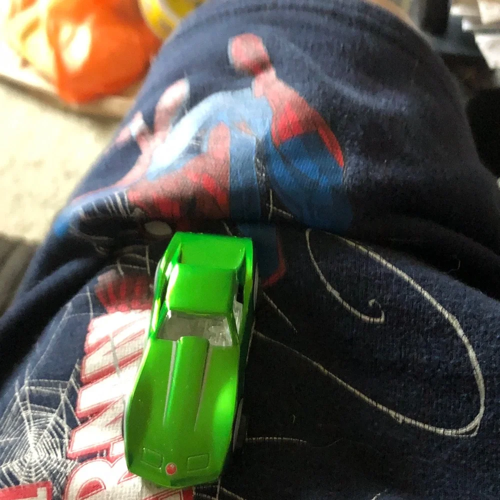 Green Die-Cast Toy Car - Metallic Green Collector Piece